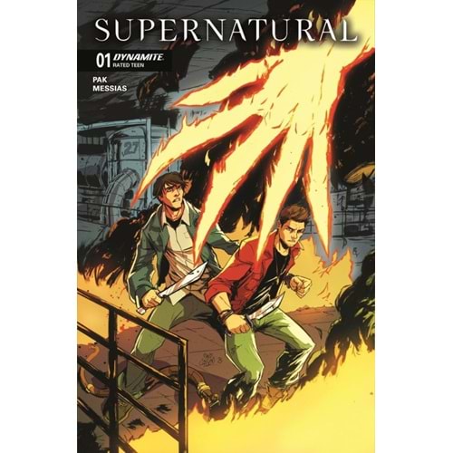 SUPERNATURAL #1 COVER B DAVID COUSENS VARIANT