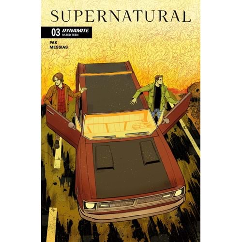 SUPERNATURAL #3 COVER B DREW MOSS VARIANT