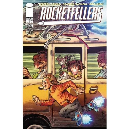 ROCKETFELLERS #11 COVER B JESUS MERINO & MORRY HOLLOWELL VARIANT