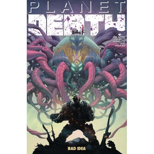 PLANET DEATH #2 (OF 4) COVER A TOMAS GIORELLO VARIANT