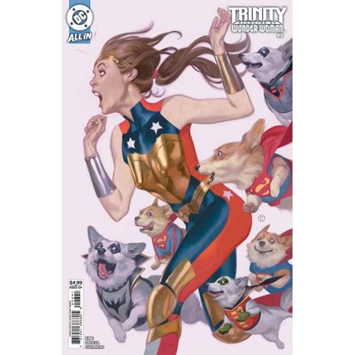 TRINITY DAUGHTER OF WONDER WOMAN #6 (OF 6) COVER D HAINING CARD STOCK VARIANT