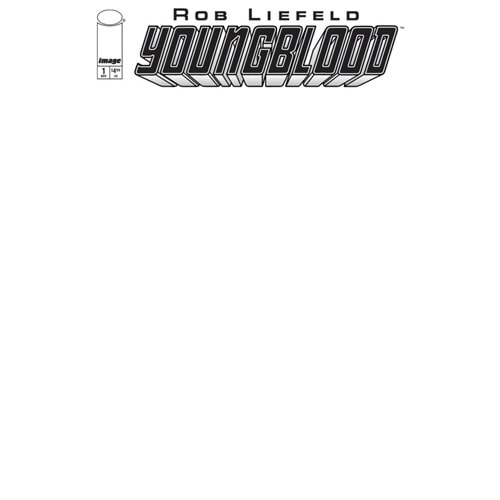 YOUNGBLOOD #1 (2025) COVER G BLANK SKETCH VARIANT