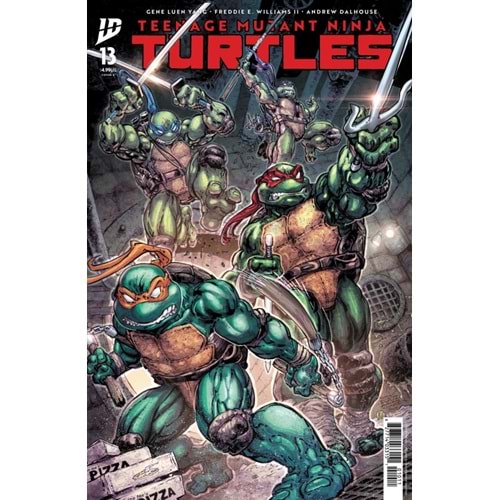 TEENAGE MUTANT NINJA TURTLES (2024) # 13 COVER A FREDDIE E WILLIAMS II