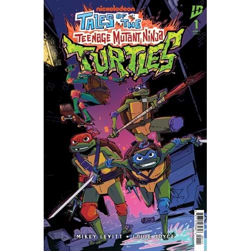 TALES OF THE TEENAGE MUTANT NINJA TURTLES #1 COVER A LOUIE JOYCE