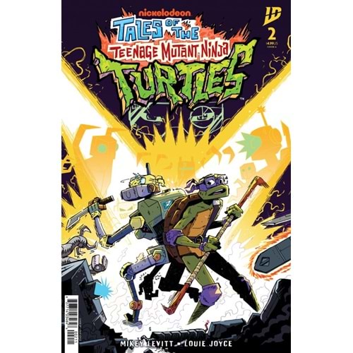 TALES OF THE TEENAGE MUTANT NINJA TURTLES #2 COVER A LOUIE JOYCE