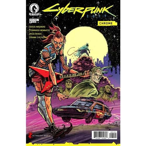 CYBERPUNK 2077 CHROME # 1 COVER B MARK LASZLO VARIANT