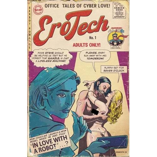EROTECH #1 (OF 5) COVER A GEOFFREY KRAWCZYK