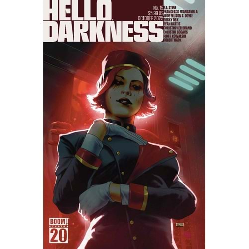 HELLO DARKNESS # 15 COVER D TAURIN CLARKE BOOM! 20TH ANNIVERSARY VARIANT