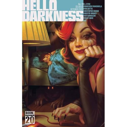 HELLO DARKNESS # 15 COVER A REBECA PUEBLA