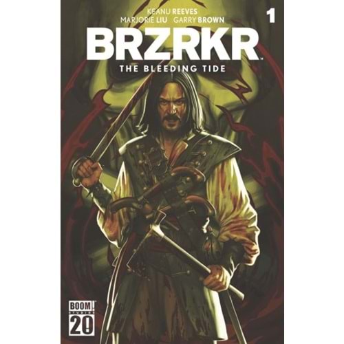 BRZRKR (BERZERKER) THE BLEEDING TIDE #1 (ONE-SHOT) COVER B REBECA PUEBLA VARIANT