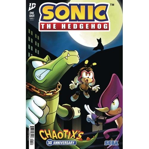 SONIC THE HEDGEHOG CHAOTIXS 30TH ANNIVERSARY SPECIAL #1 (ONE-SHOT) COVER B CHRIS DOBBINS VARIANT
