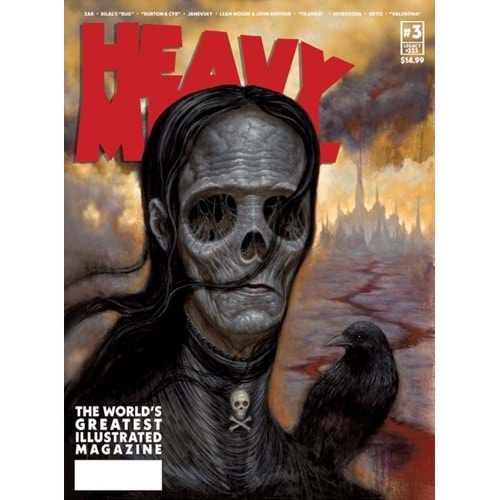 HEAVY METAL MAGAZINE (2025) #3 COVER B CHET ZAR VARIANT