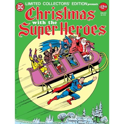LIMITED COLLECTORS EDITION #43 CHRISTMAS WITH THE SUPER-HEROES FACSIMILE EDITION COVER A CURT SWAN