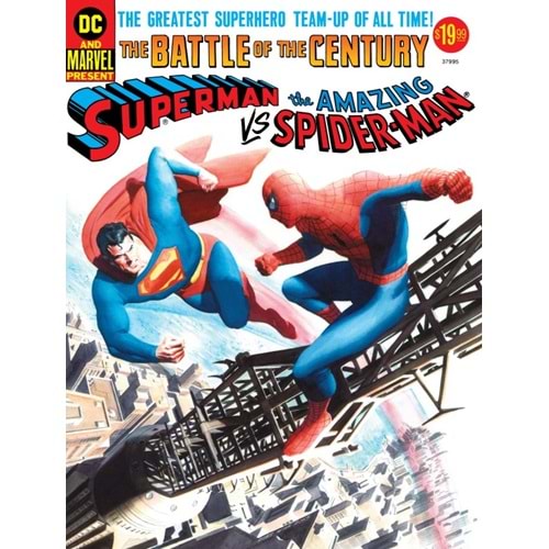 50TH ANNIVERSARY TREASURY EDITION SUPERMAN VS THE AMAZING SPIDER-MAN #1 FACSIMILE EDITION COVER B ALEX ROSS VARIANT