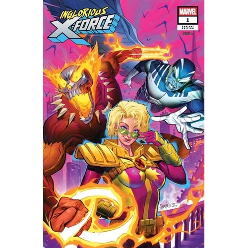 INGLORIOUS X-FORCE #1 1:25 IVAN SHARVIN VARIANT