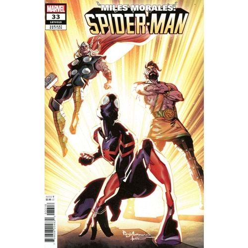 MILES MORALES SPIDER-MAN (2022) # 33 1:25 ROGE ANTONIO VARIANT