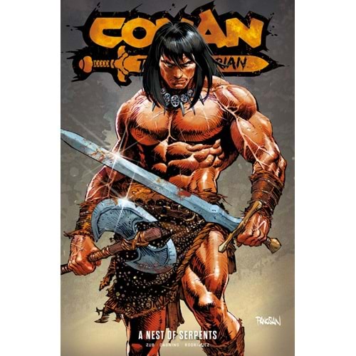 CONAN THE BARBARIAN (2023) VOL 6 A NEST OF SERPENTS TPB REGULAR EDITION DAN PANOSIAN COVER
