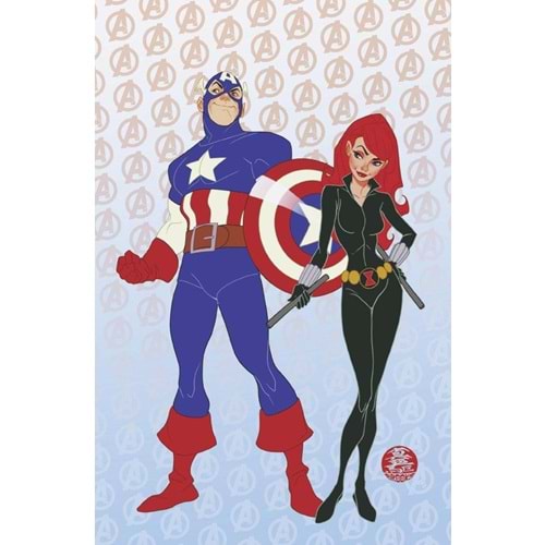 CAPTAIN AMERICA AND VOLSTAGG # 1 1:50 MARK BROOKS ANIMATED STYLE VIRGIN VARIANT