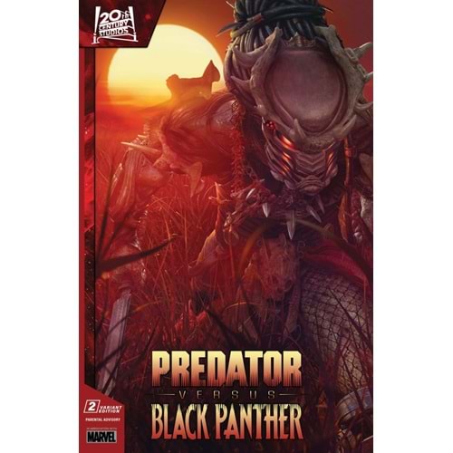 PREDATOR VS BLACK PANTHER # 2 (OF 4) 1:25 RAHHZAH VARIANT