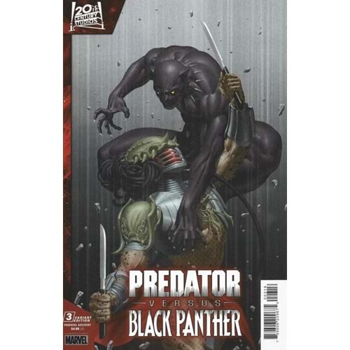 PREDATOR VS BLACK PANTHER # 3 (OF 4) 1:25 JUNGGEUN YOON VARIANT