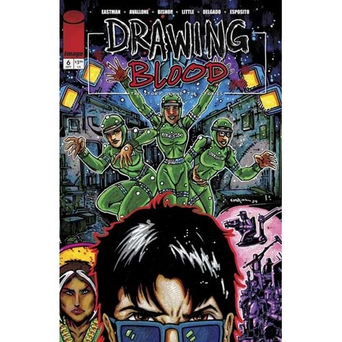 DRAWING BLOOD # 6 (OF 12) COVER A KEVIN EASTMAN