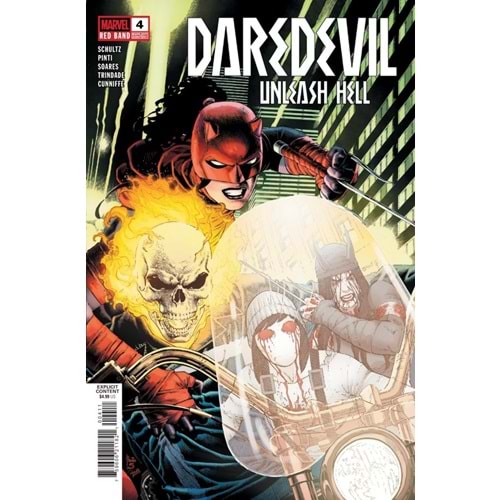 DAREDEVIL UNLEASH HELL RED BAND # 4 (OF 5) (POLYBAGGED)