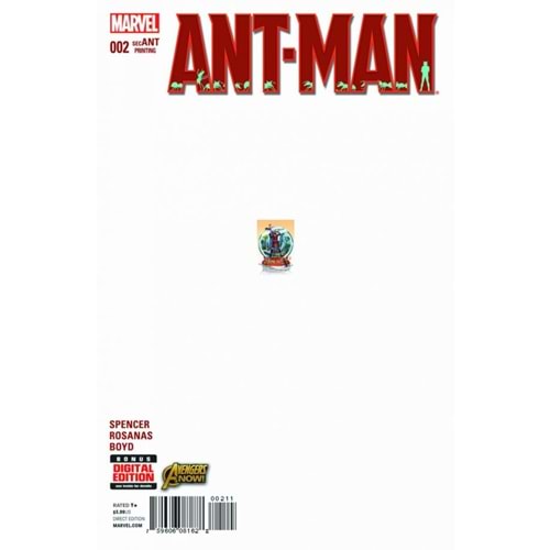 ANT-MAN (2015) # 2 SECOND PRINTING MARK BROOKS VARIANT