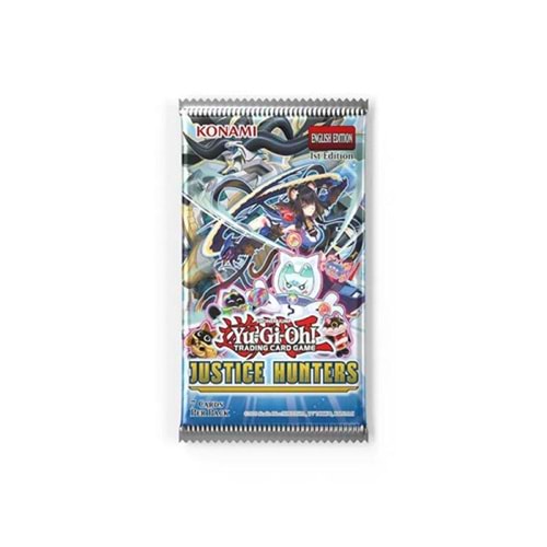 YUGIOH JUSTICE HUNTERS BOOSTER PACK