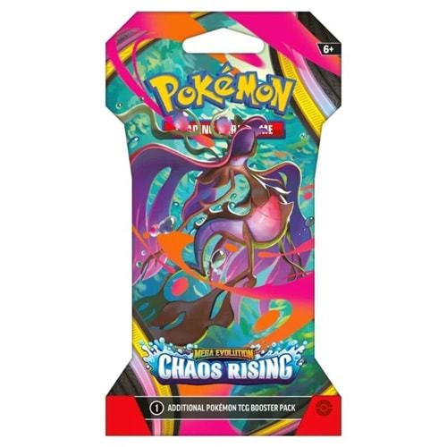 POKEMON TCG CHAOS RISING SLEEVED BOOSTER PACK