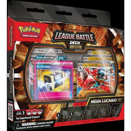 POKEMON TCG LEAGUE BATTLE DECK DECK MEGA LUCARIO EX