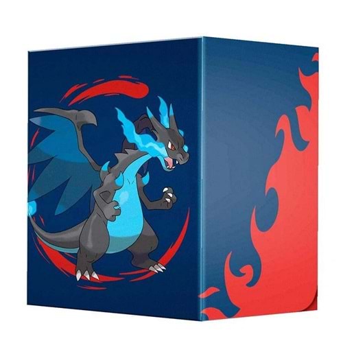 ULTRA PRO POKEMON MEGA CHARIZARD X 100+ DECK BOX