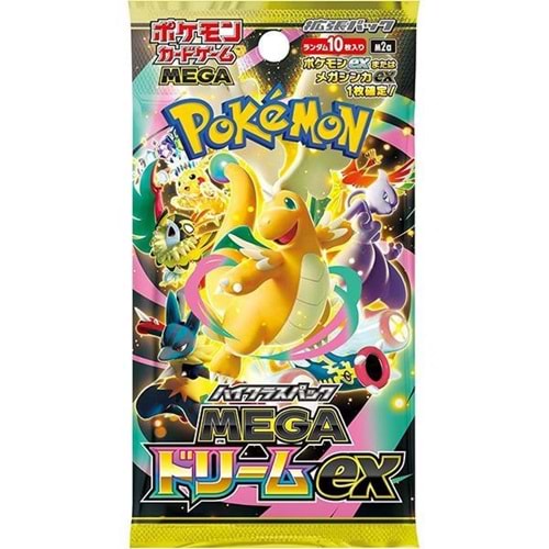 POKEMON TCG MEGA DREAM EX BOOSTER PACK (JAPONCA)