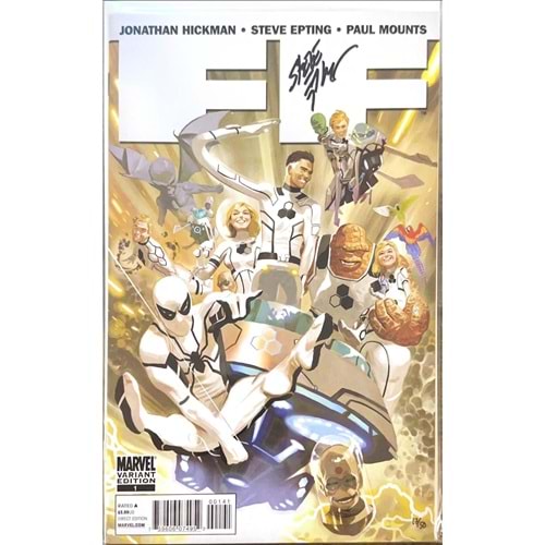 DF FF #1 DANIEL ACUNA VARIANT STEVE EPTING İMZALI SERTİFİKALI 50 LİMİTLİ