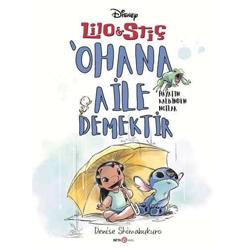 DISNEY LILO VE STITCH OHANA AİLE DEMEKTİR