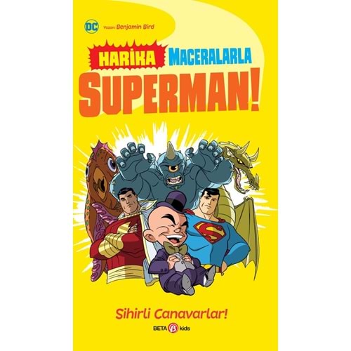 DC HARİKA MACERALARLA SUPERMAN SİHİRLİ CANAVARLAR