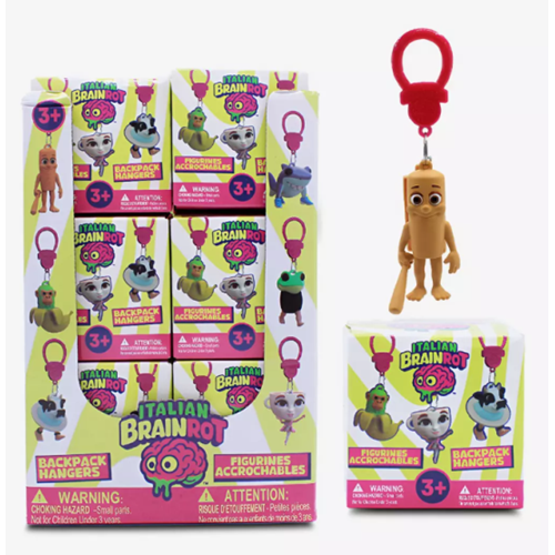 ITALIAN BRAINROT BACKPACK HANGERS
