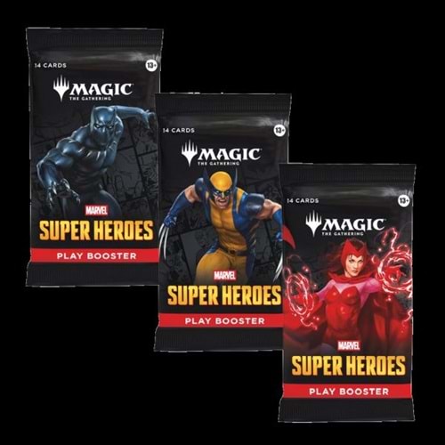 MAGIC THE GATHERING MARVEL SUPER HEROES PLAY BOOSTER PACK