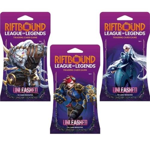RIFTBOUND LEAGUE OF LEGENDS UNLEASHED BOOSTER PACK