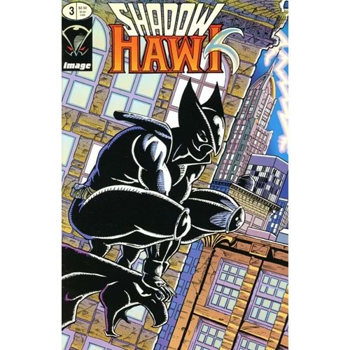 SHADOWHAWK (1992) #3 GLOW IN THE DARK COVER
