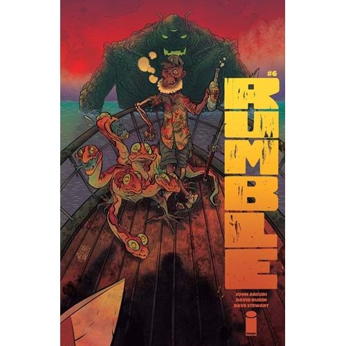 RUMBLE (2017) # 6 COVER A RUBIN