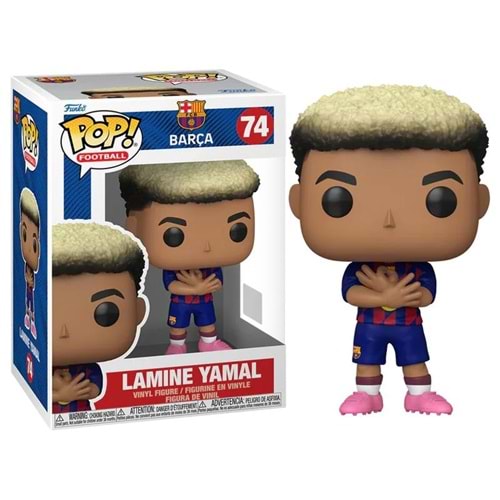 FUNKO POP FOOTBALL BARCA LAMINE YAMAL 74