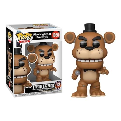 FUNKO POP GAMES FIVE NIGHTS AT FREDDYS 10 YEARS FREDDY FAZBEAR 1060