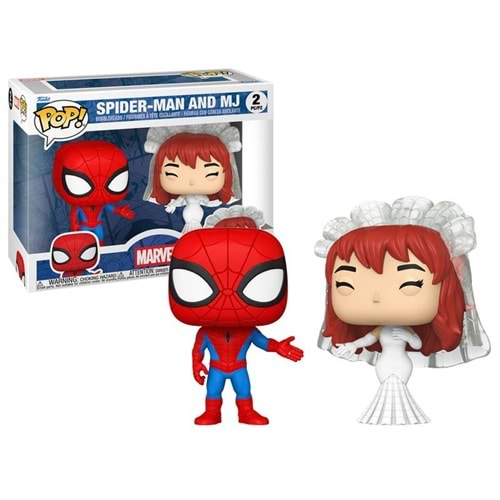 FUNKO POP MARVEL SPIDER-MAN AND MJ 2-PACK