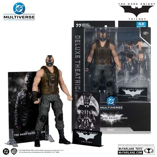 MCFARLANE DELUXE THEATRICAL EDITION MULTIVERSE THE DARK KNIGHT RISES BANE