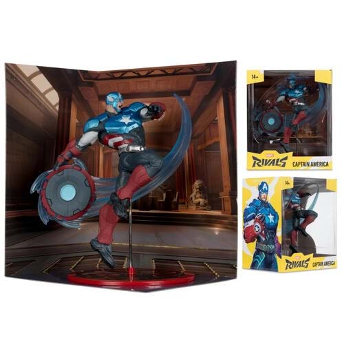 MCFARLANE MARVEL RIVALS CAPTAIN AMERICA