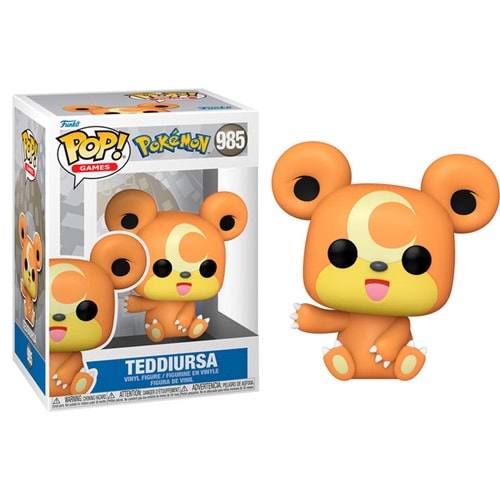 FUNKO POP GAMES POKEMON TEDDIURSA 985