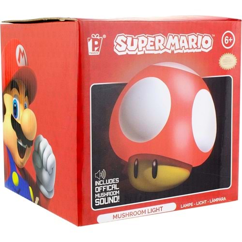 SUPER MARIO MUSHROOM LIGHT LAMBA