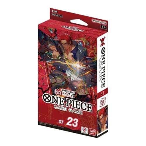 ONE PIECE CARD GAME STARTER DECK SHANKS RED ST23