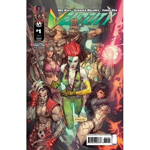 VELOCITY (2010) #1 BALTIMORE COMIC CON EXCLUSIVE MICHAEL BROUSSARD VARIANT