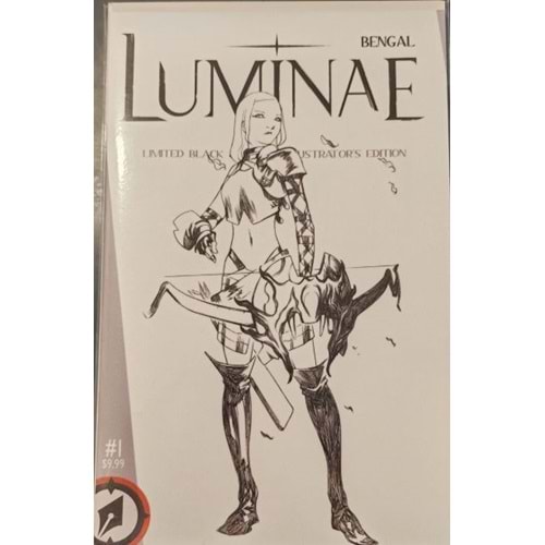 LUMINAE #1 LIMITED BLACK AND WHITE ILLUSTRATORS EDITION